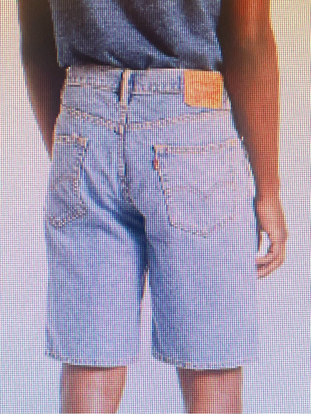 Levi's Light wash 550 relaxed fit shorts